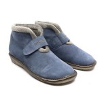 Hoge pantoffel Jeans blauw daim 280 Nordikas